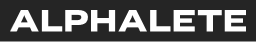Alphalete logo