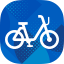 Bluebikes Boston logo