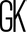 GK Hair logo