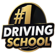 1 driving school logo