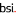 The British Standards Institution logo